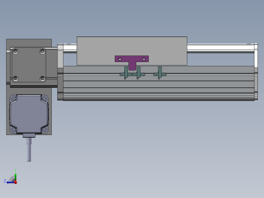 MTB同步带半封闭MTB22M-LD-750W右视缩略图
