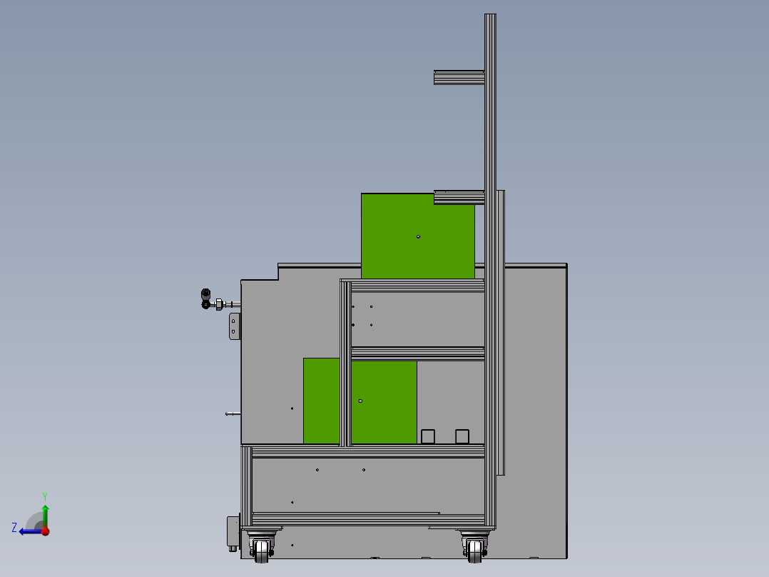 芯片测试机台管路20240422右视图