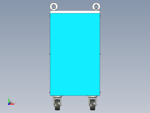 OTC焊机 3D模型前视缩略图