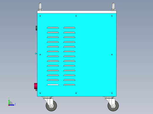 OTC焊机 3D模型左视缩略图