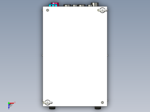 OTC焊机 3D模型俯视缩略图