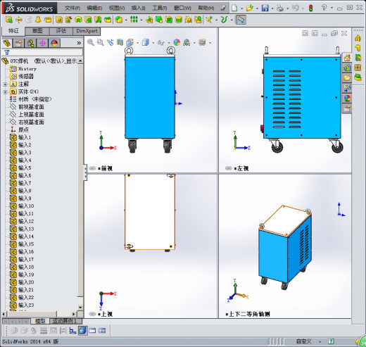 OTC焊机 3D模型缩略图