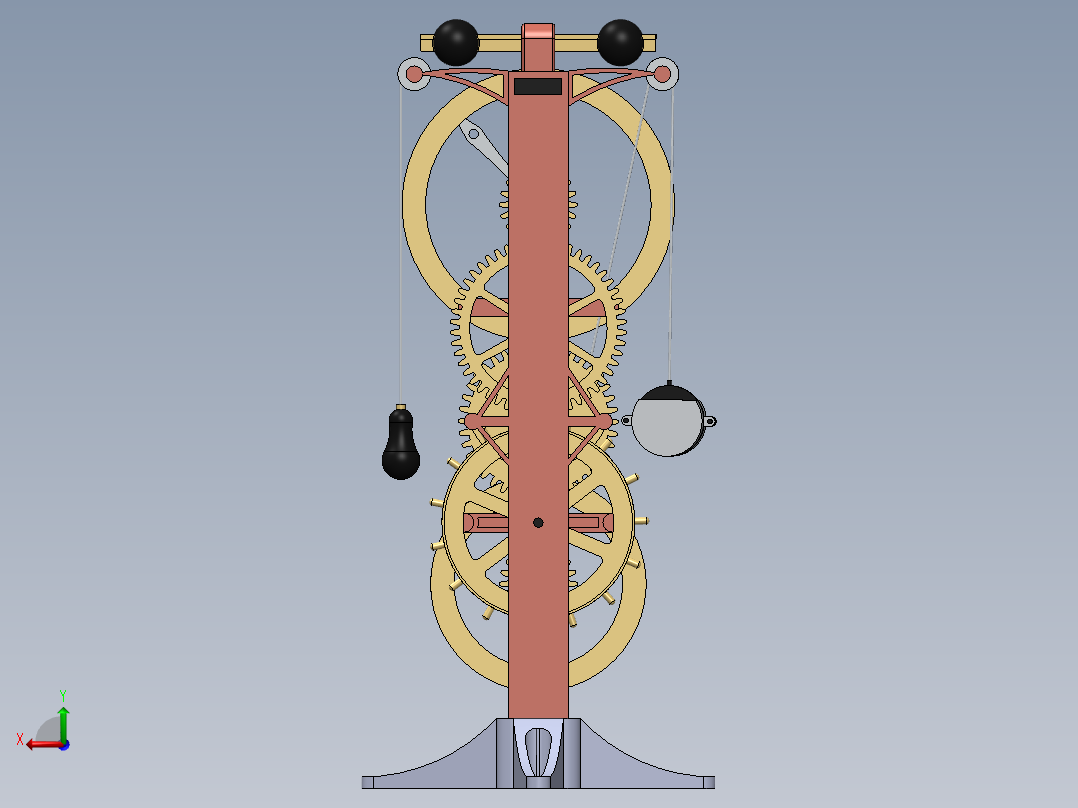 达芬奇-s-时钟后视图