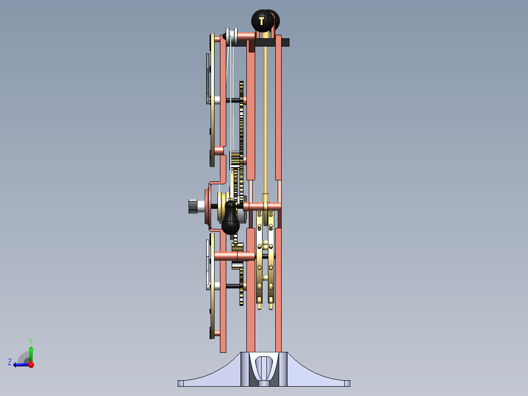 达芬奇-s-时钟右视图