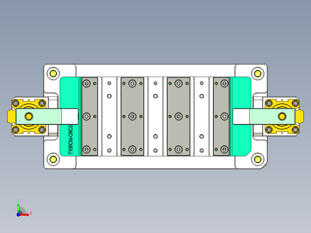 t100chi-CNC3笔记本CNC工装夹具三维模型1013前视图