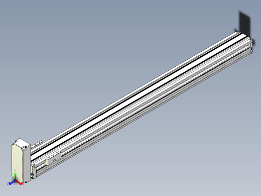 TPA-KNR-86E-1610C-L1050A1-MU-P40-N3线性模块铝制底座正等轴测缩略图