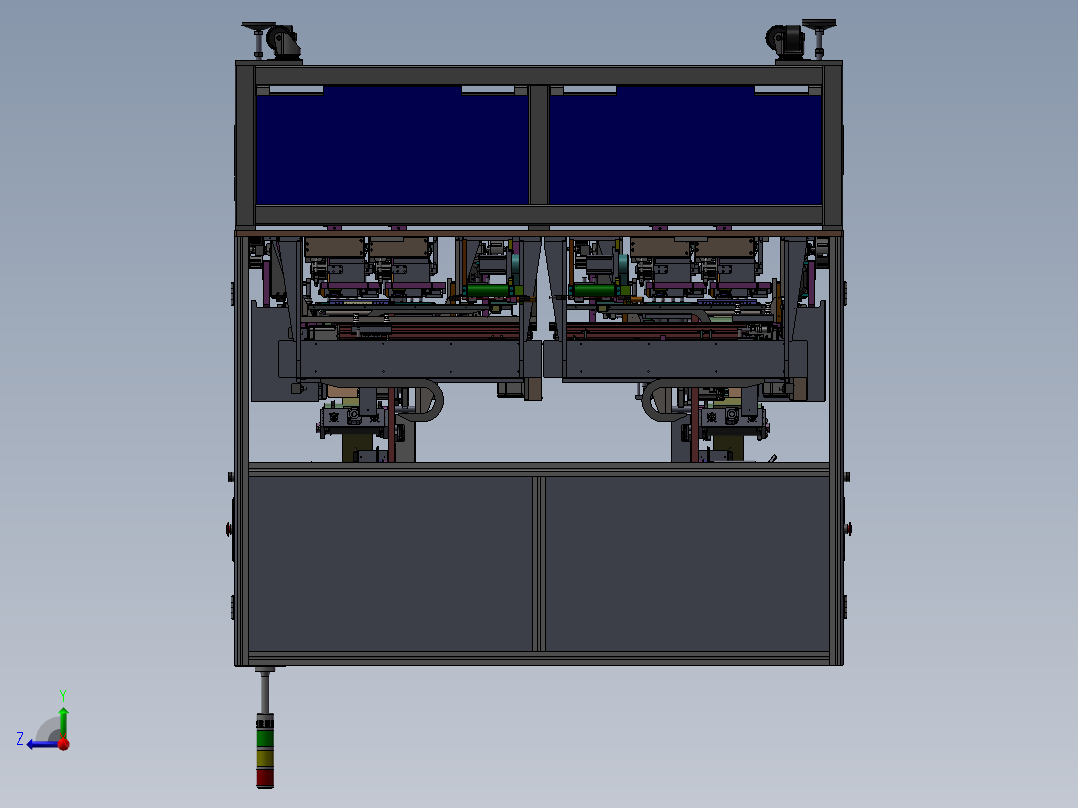 大产能易撕贴胶纸机sw18右视图