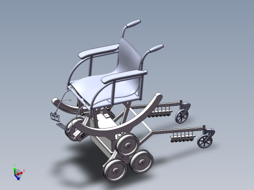 残疾人康复智能助行器sw19可编辑