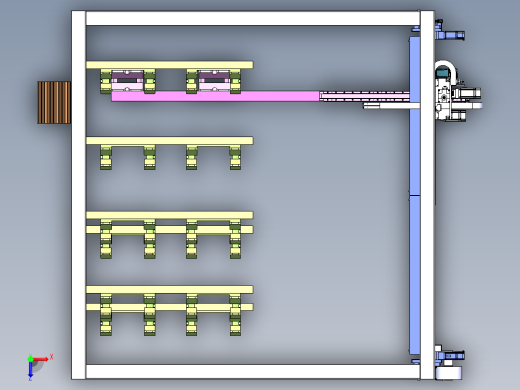 自行车停车库设计-上传文件俯视缩略图
