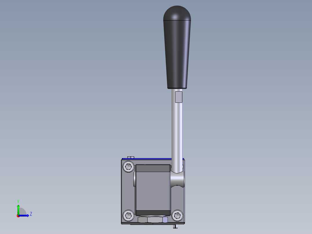 Continental Hydraulics-VMD03M液压元件左视图