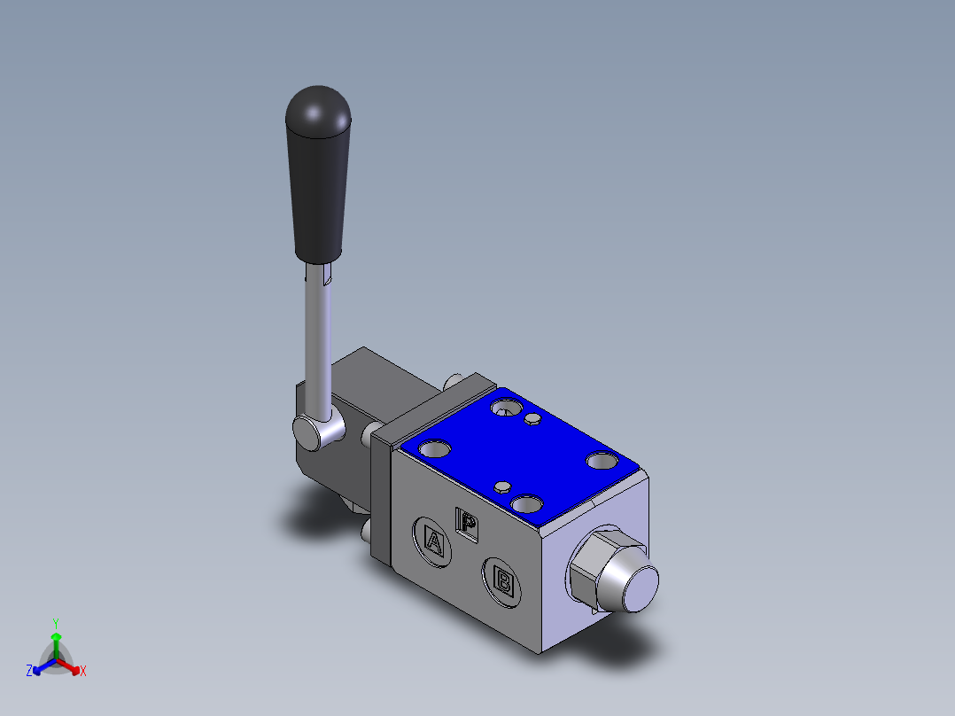 Continental Hydraulics-VMD03M液压元件正等轴测图