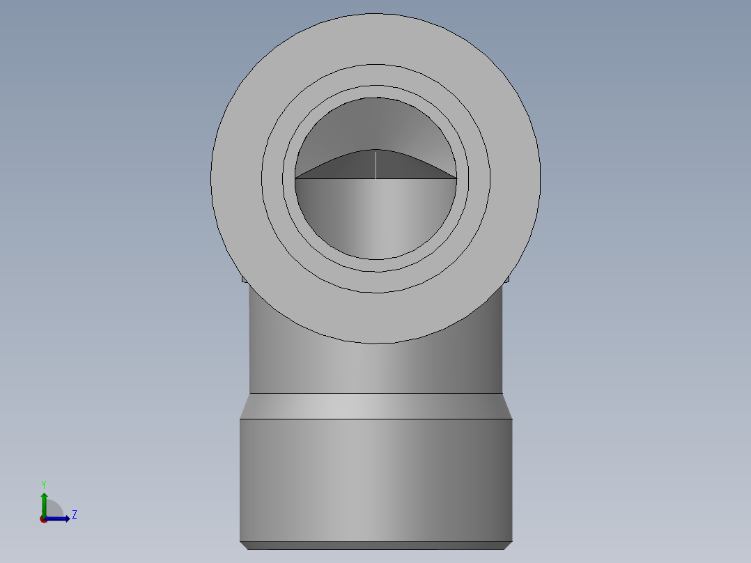 法兰接头、1DFL9-42-20左视图