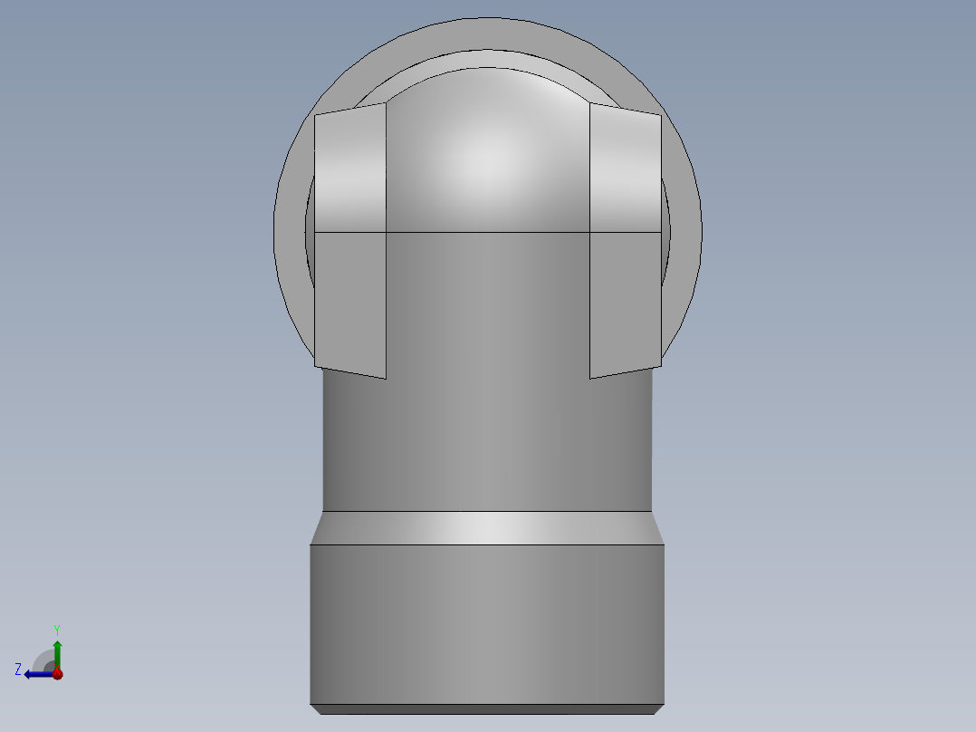 法兰接头、1DFL9-42-20右视图