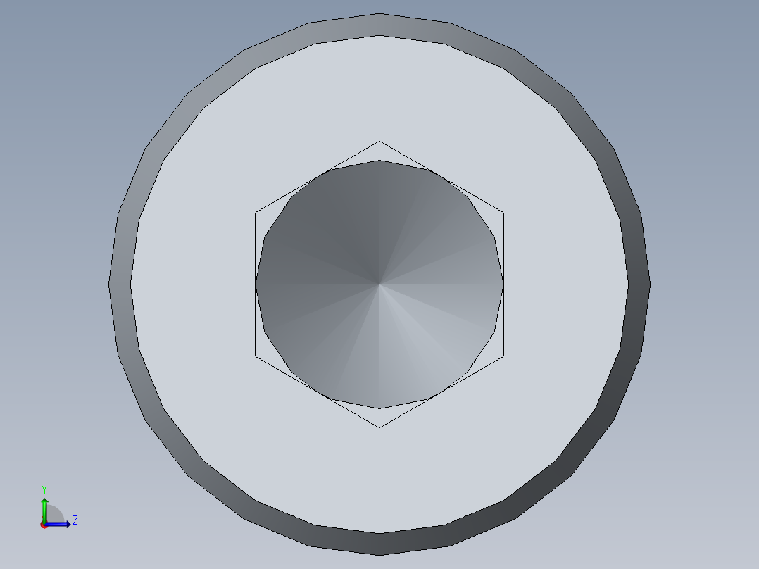 内六角螺丝 东明 全牙 M5-12 A2-70左视图