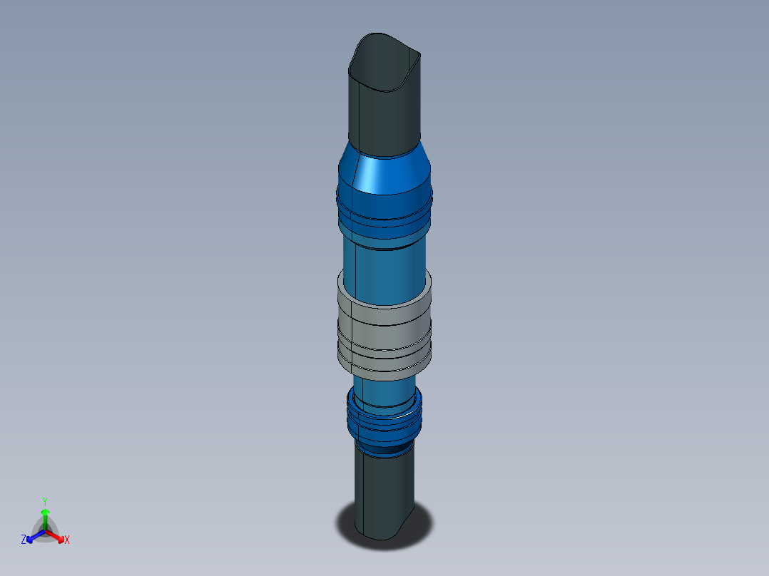 接插件(7)正等轴测图