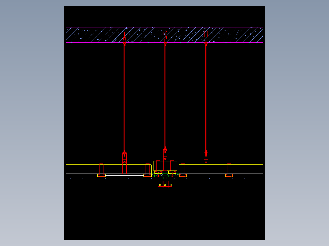 石膏板吊顶伸缩缝