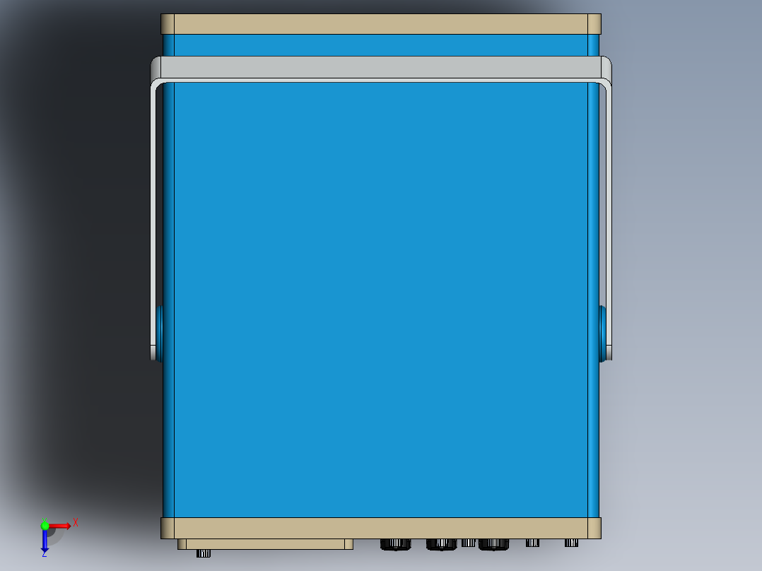 示波器(16)俯视图