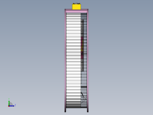 蝴蝶结礼品盒 3D模型SolidWorks三维设计图左视缩略图