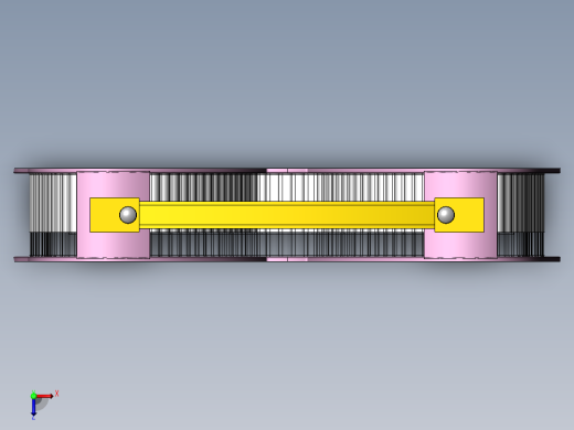 蝴蝶结礼品盒 3D模型SolidWorks三维设计图俯视缩略图