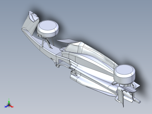 2024 年一级方程式赛车规则全车正等轴测缩略图
