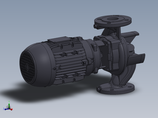 离心泵LPC_40_100_0_75_IE2_IE3