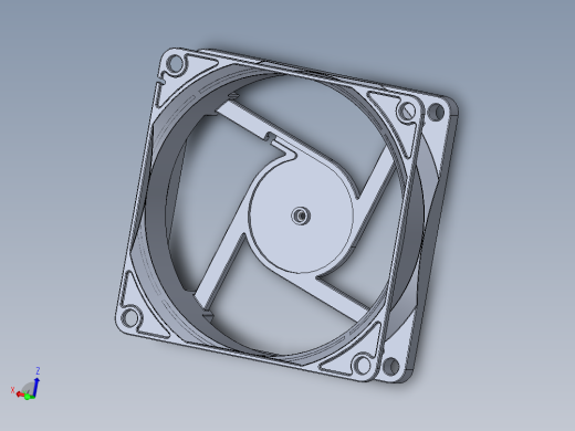 计算机cpu和显卡风扇外壳14