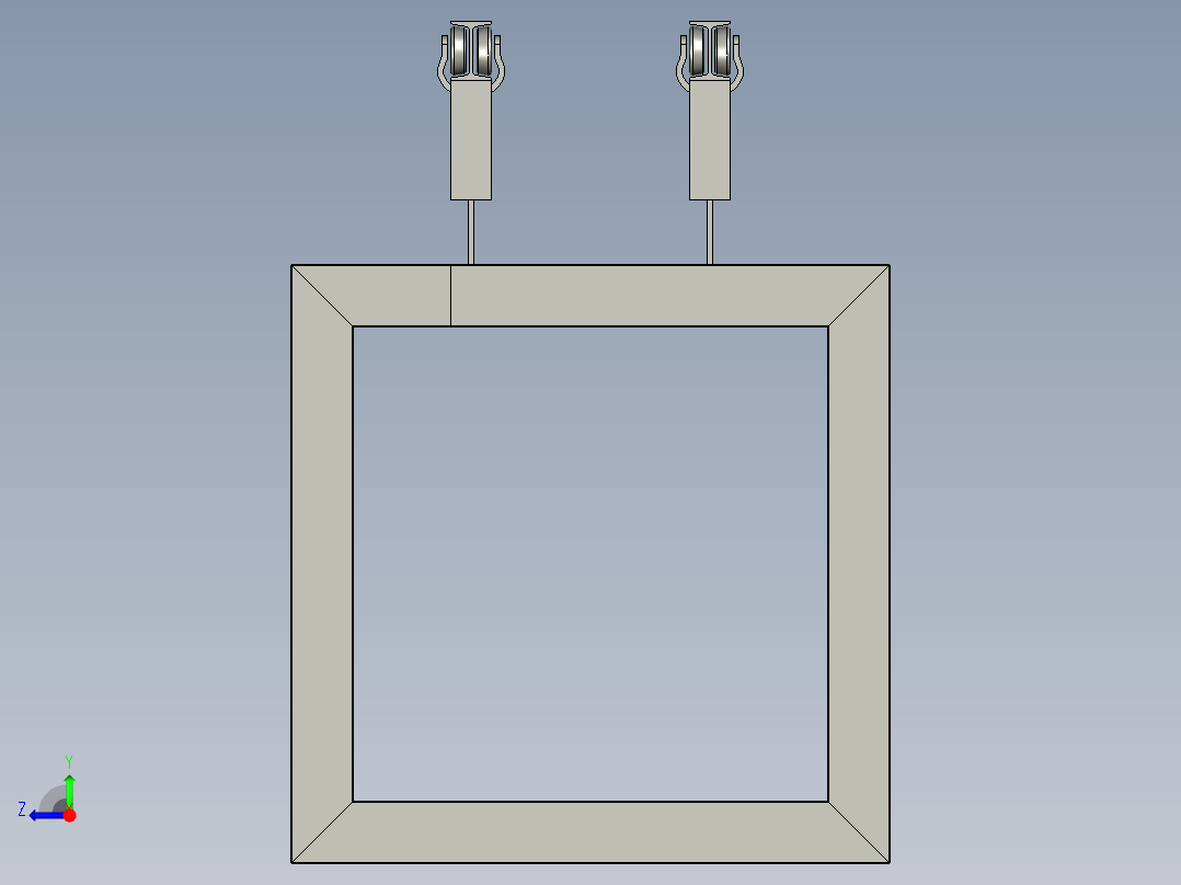 HNZF风口对接右视图