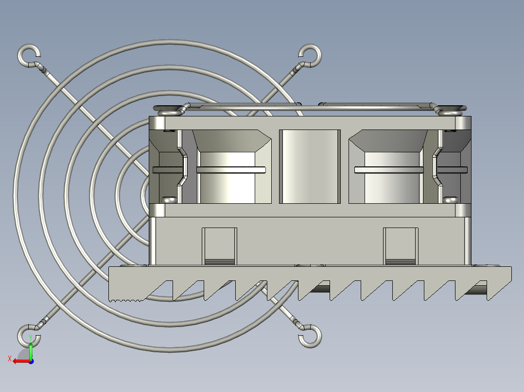 ZL803散热风扇-BA后视图