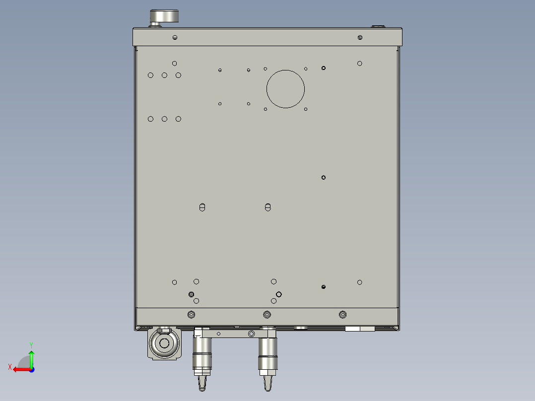气密性检漏仪AL-T601(安徽英太)后视图