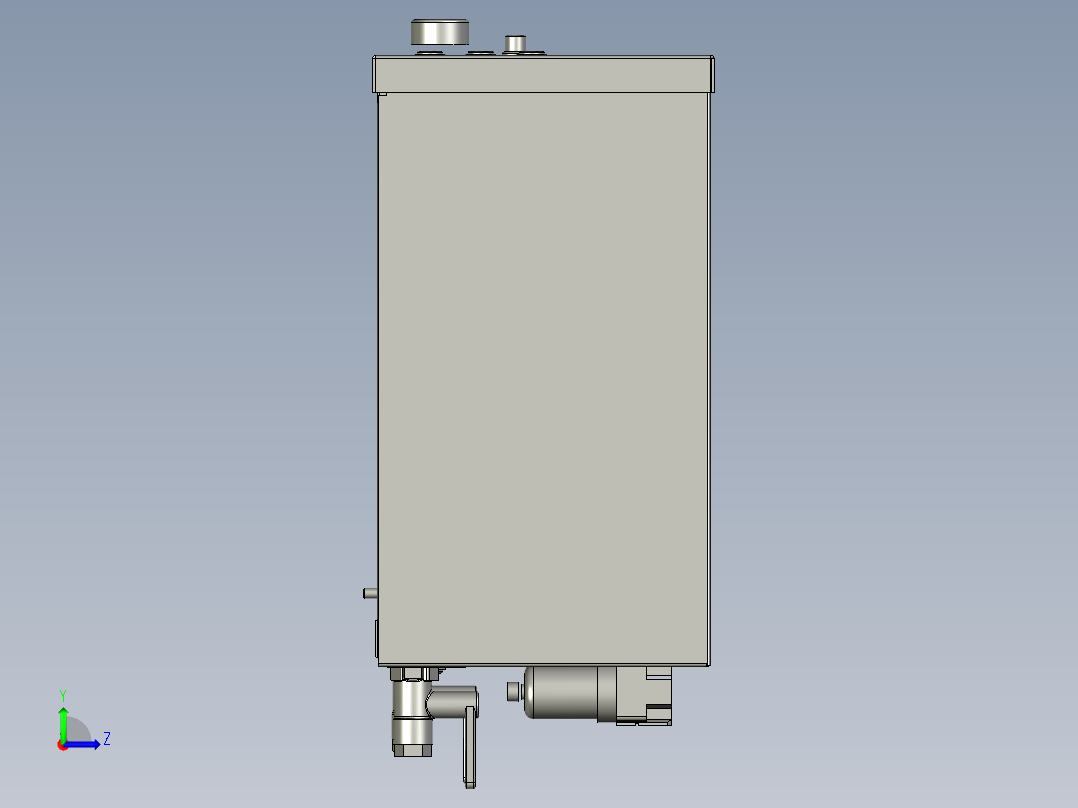 气密性检漏仪AL-T601(安徽英太)左视图