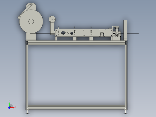 型材U型纸条成型器前视缩略图