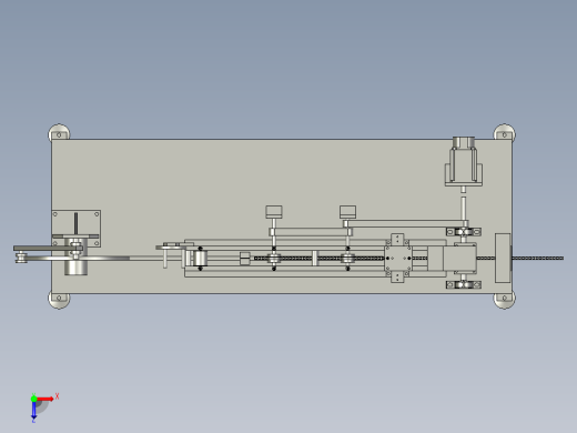 型材U型纸条成型器俯视缩略图