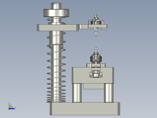 电气铜环压装模具组件-2-1左视缩略图
