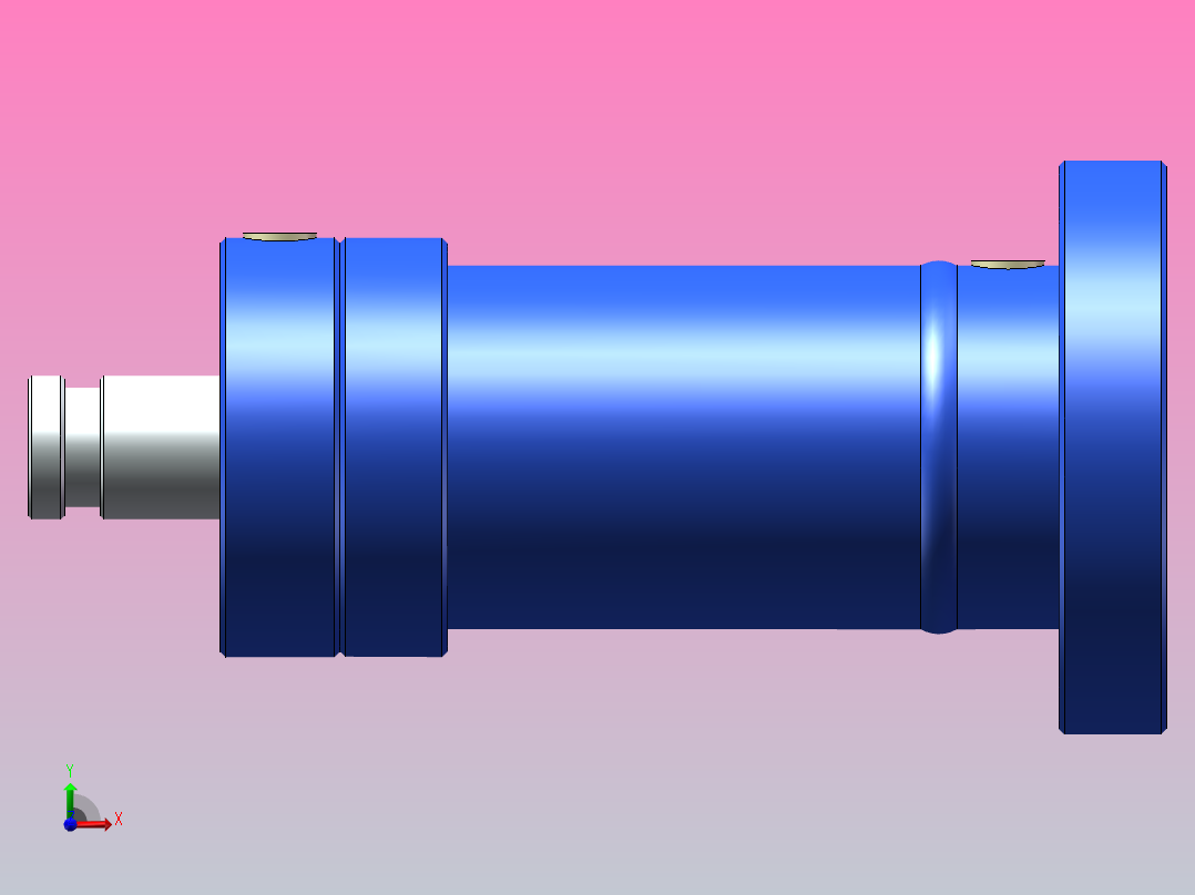 H ROE[225]推力液压缸前视图