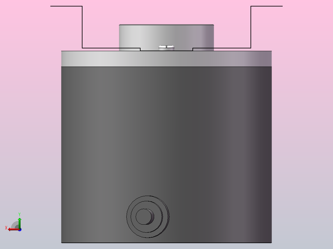 G40A系列[G40A-8]旋转编码器主视图