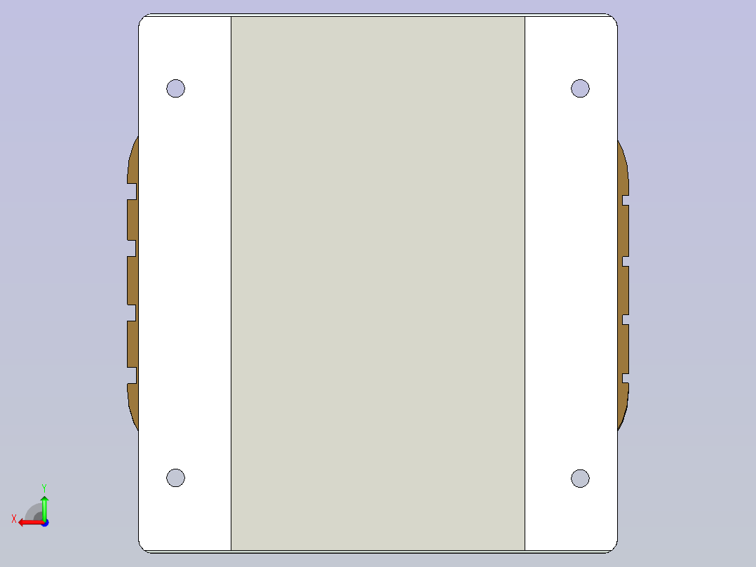 特拉福 2500 伏安后视图
