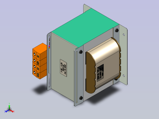 特拉福 2500 伏安正等轴测缩略图