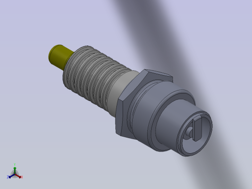 火花塞正等轴测缩略图