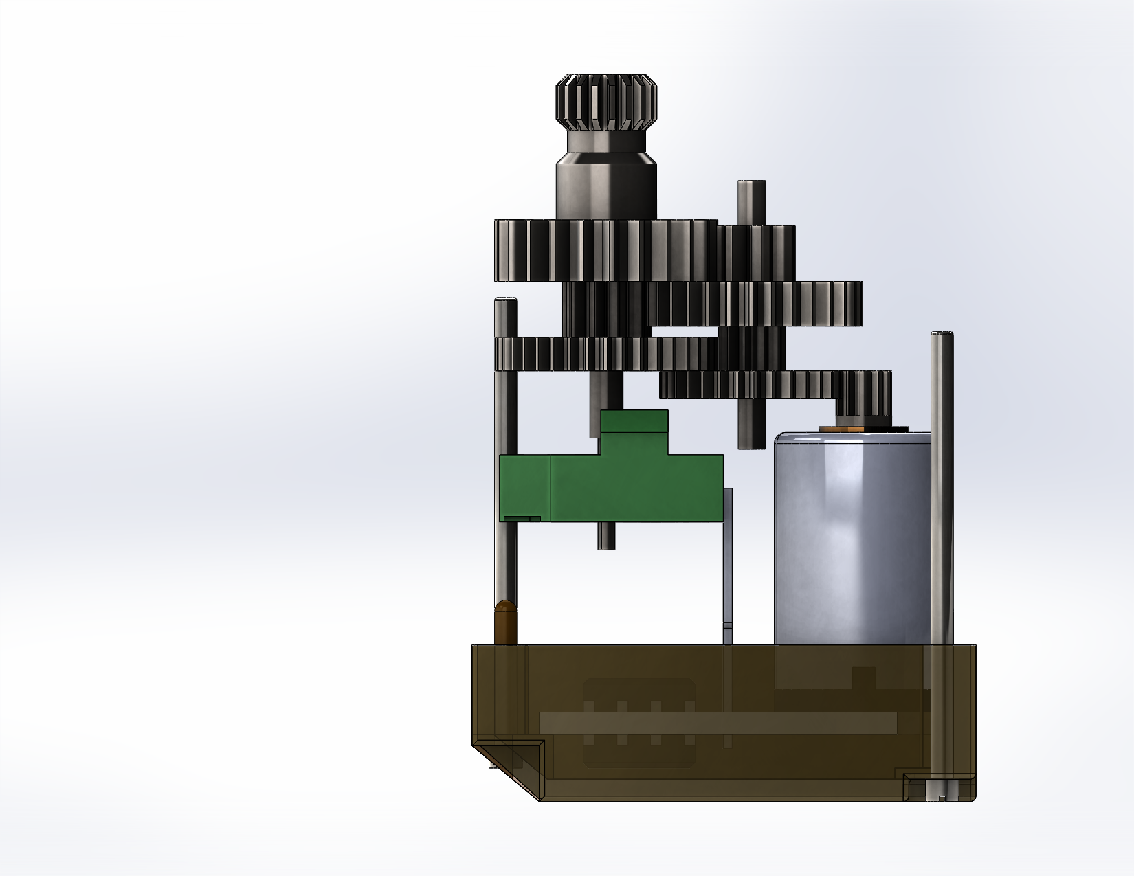 MG90S伺服电机3D图纸 Solidworks设计
