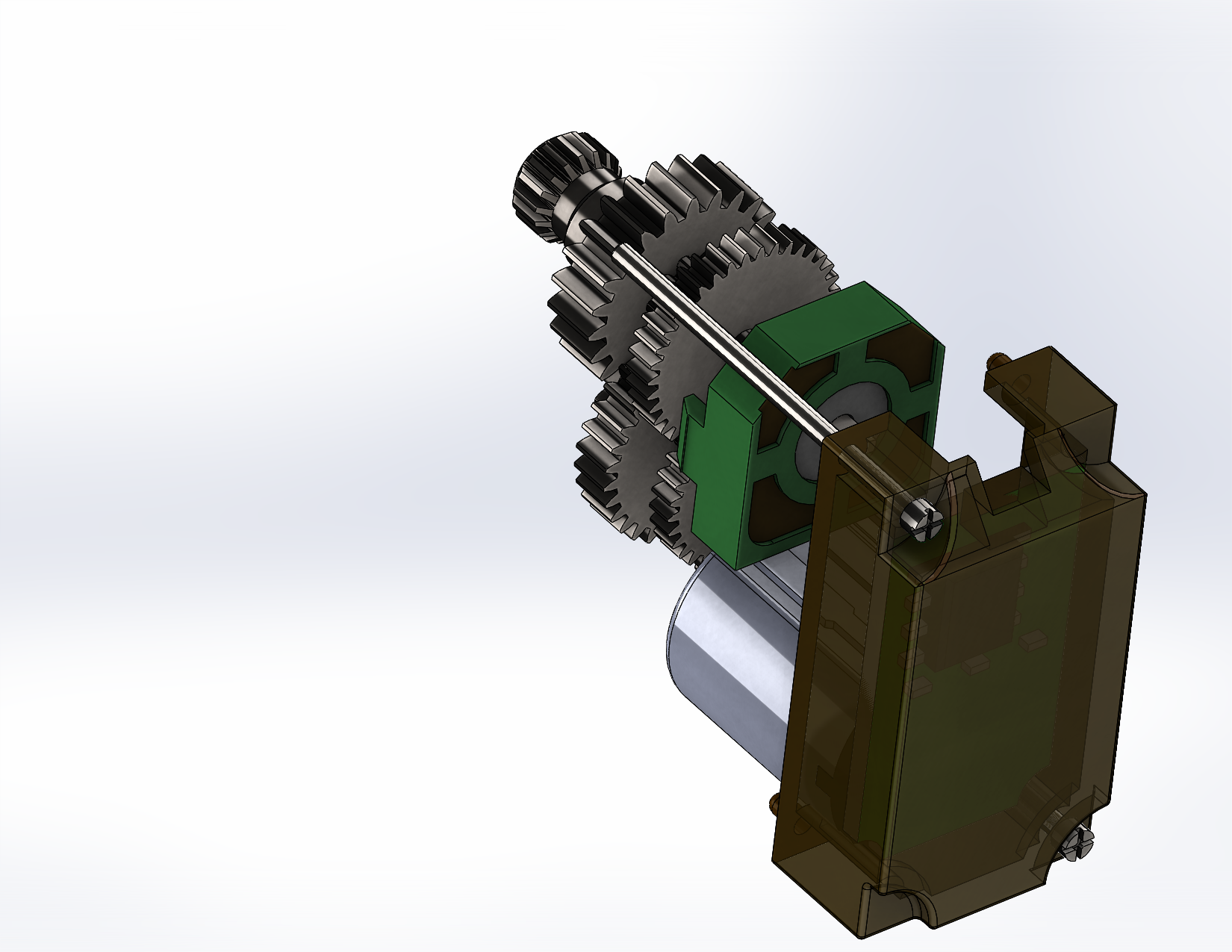 MG90S伺服电机3D图纸 Solidworks设计