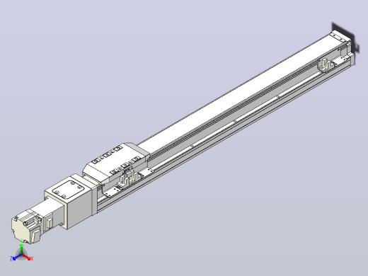 滚珠丝杠直线轴内置导轨TPA-GCR-50-1210C-L450-M-M10-N3