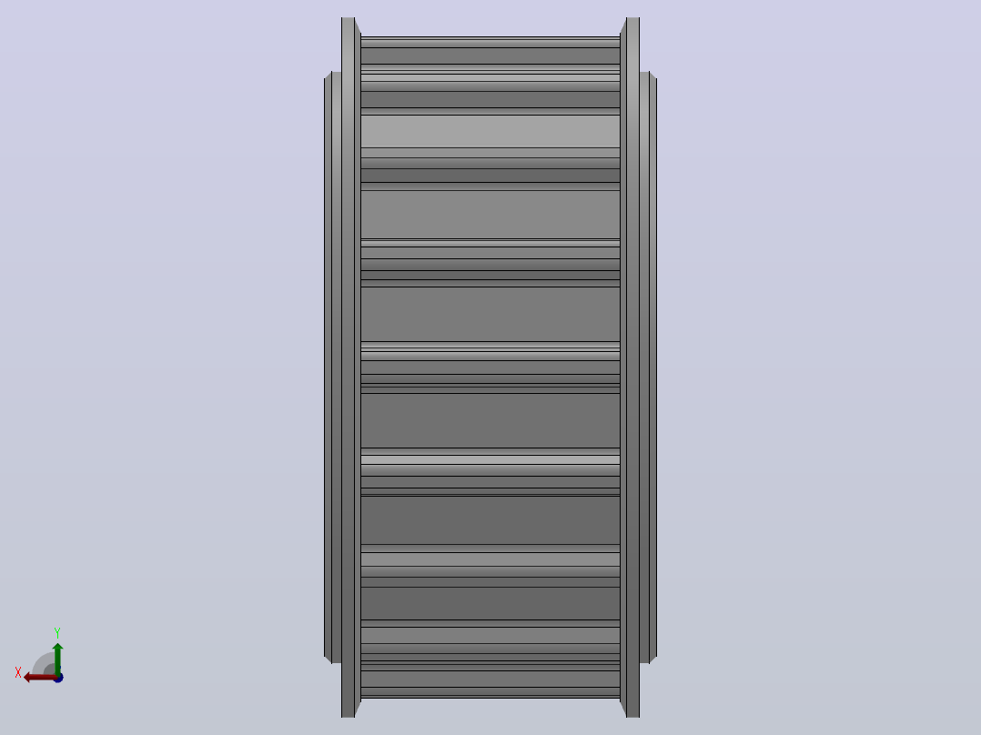 标准型梯形齿同步带轮AT10型_SAT10HC-18-20-dc18-A后视图