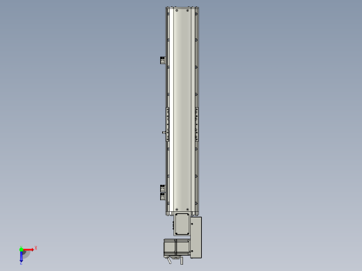 MT120BT半封闭皮带滑台[MT120BT.L100.500.LT.P40.C3]俯视缩略图
