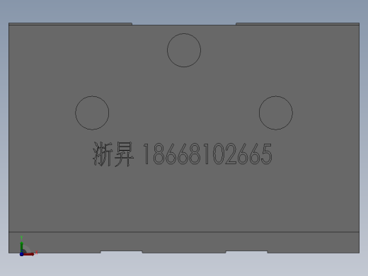 HLQ25双轴型精密滑台缸[HLQ25x10S]前视缩略图
