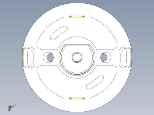 R-140 DC电机3D俯视缩略图