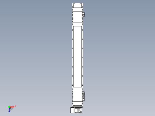 皮带直线轴双滑块型TPA-GCBS-120-P70-L325-LU-M20-N3俯视缩略图