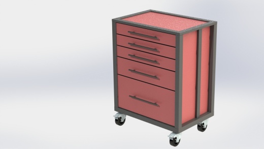 用于存放工具的工具车缩略图