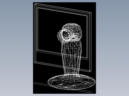 室内家具和灯具等的模型三-K-E15
