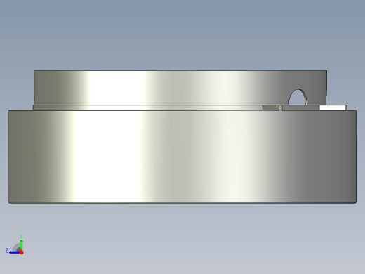 创意圆形电脑桌右视缩略图