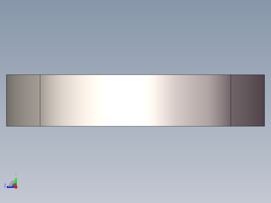 非对称非等边的异型门框右视图